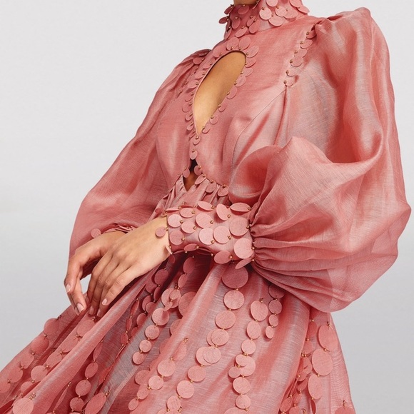 Zimmermann Concert Disc Mini Dress - Picture 10 of 10